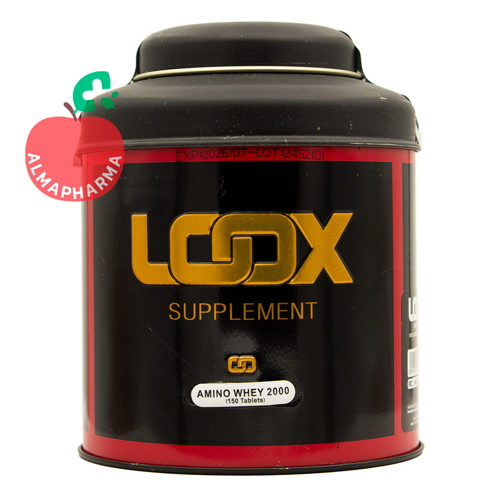 amino-whey-2000-150-udi-loox-(2)-almapharma عکس قرص آمینو وی 2000 میلی گرم لوکس