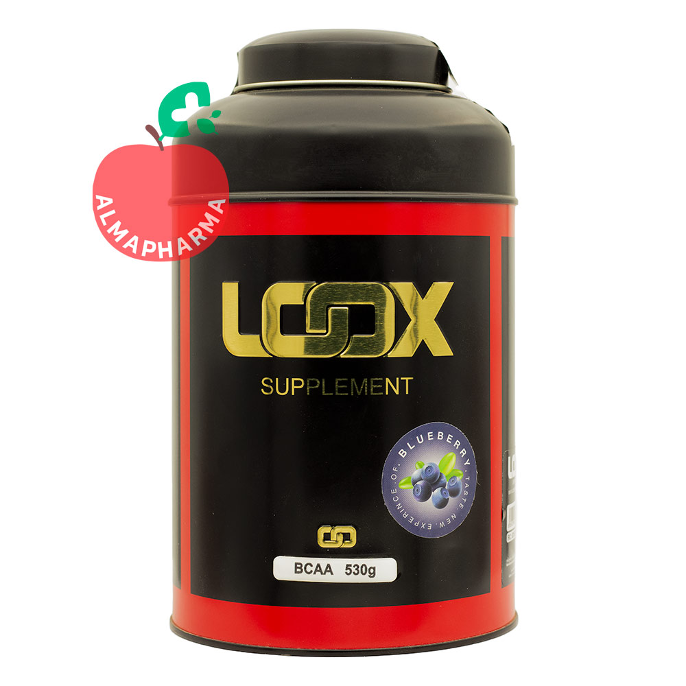 powder-bcaa-530-g-loox-106-serving-blueberry-(1)-almapharma پودر بی سی ای ای لوکس
