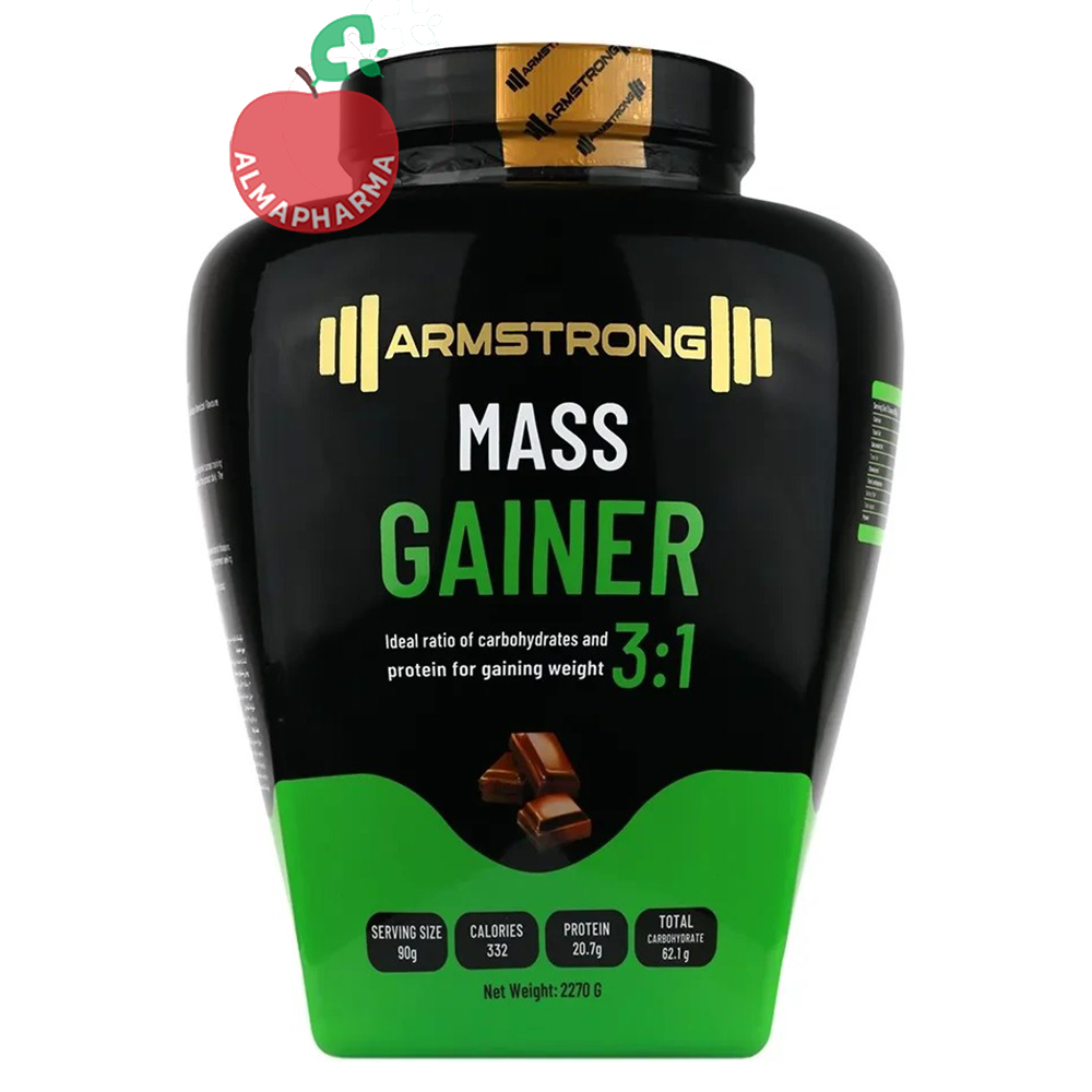 armstrong mass gainer 2270 g -almapharma.ir پودر مس گینر آرمسترانگ 2270 گرم