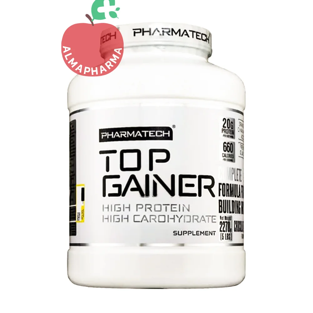 Pharmatech-Top-Gainer-2270-2 نمای جلویی پودر تاپ گینر فارماتک