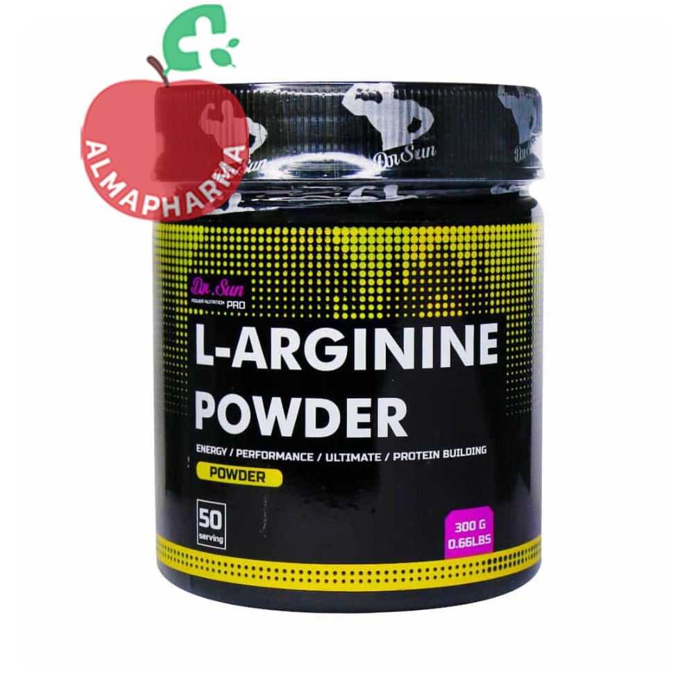 dr-sun-l-arginine-powder-almapharma.ir پودر ال آرژنین دکتر سان 300 گرمی