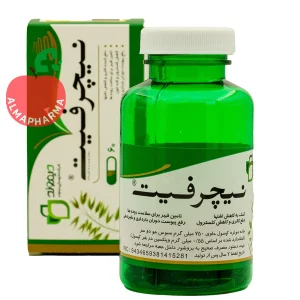 نمای جلویی کپسول نیچرفیت دیموند 60 عددی حاوی سبوس جو دوسر برای کاهش اشتها و کنترل وزن