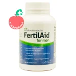 نمای جلویی کپسول فرتیل اید مردان 90 عددی مکمل باروری آقایان تحت لیسانس Fairhaven Health آمریکا