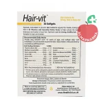کپسول هیرویت Hair-vit هلث اید بسته ۳۰ عددی