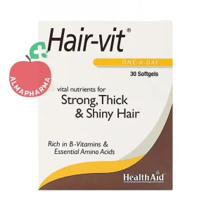 کپسول هیرویت Hair-vit هلث اید بسته ۳۰ عددی