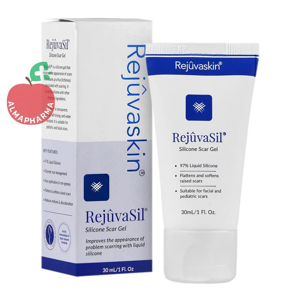 gel-rejuvasil-5958-01 ژل رژواسیل اسکار هیل 30 گرمی ترمیم کننده اسکار