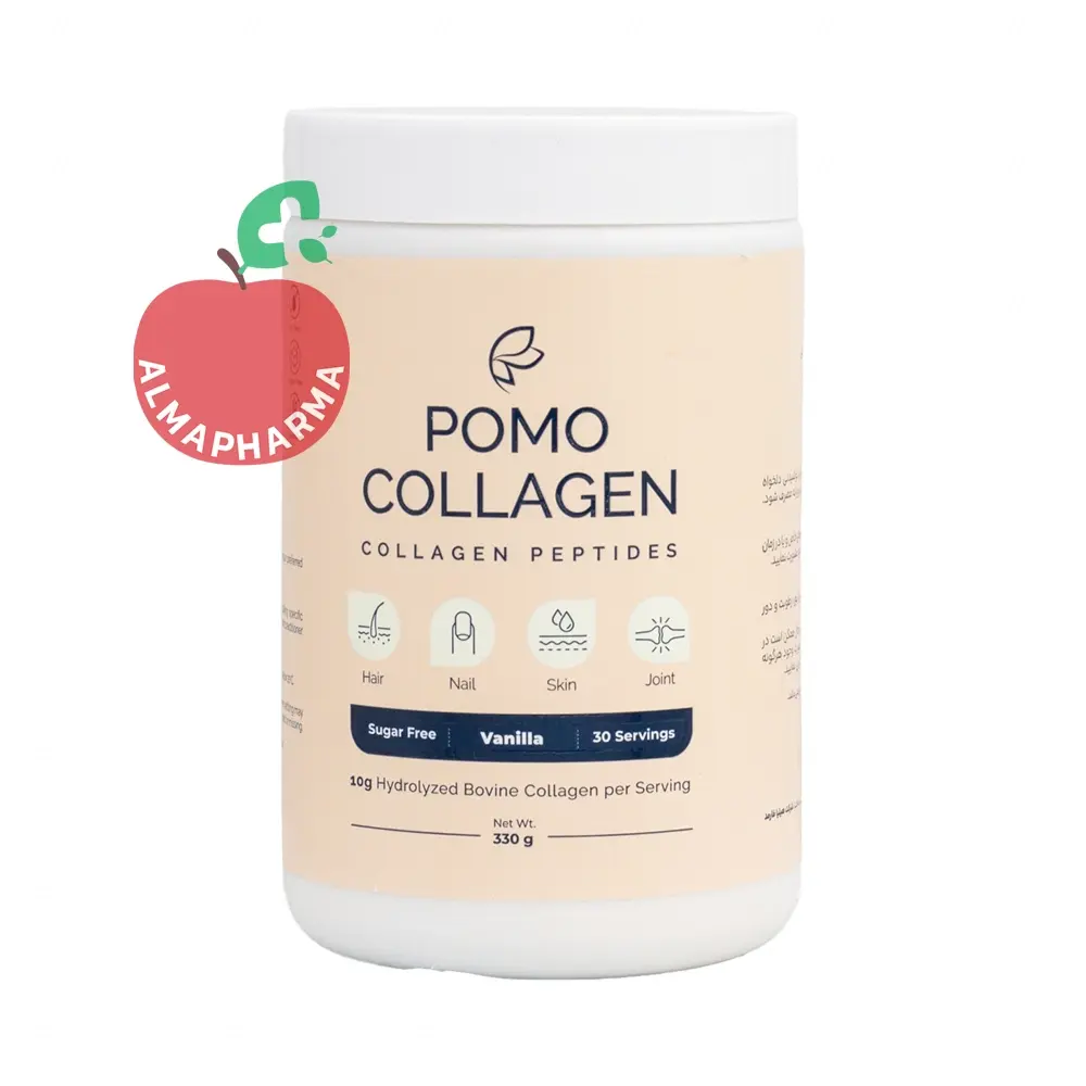 Adrian-Pomo-Collagen-Powder-330-gr--(8)-almapharma پودر کلاژن پومو کلاژن آدریان ۳۳۰ گرمی