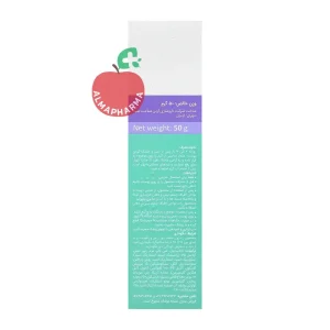 نمای پشت کرم سی بی دی کاناویا حاوی CBD و آرنیکا