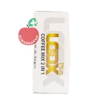 نمای بغل Loox Plus Coffee Mix 2 in 1 Powder ۲۰ Sachets