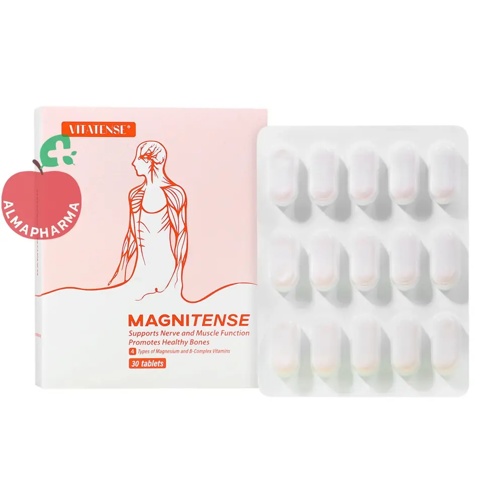 Ramona Magnitense-almapharma نمای جلویی قرص مگنیتنس رامونا ۳۰ عددی