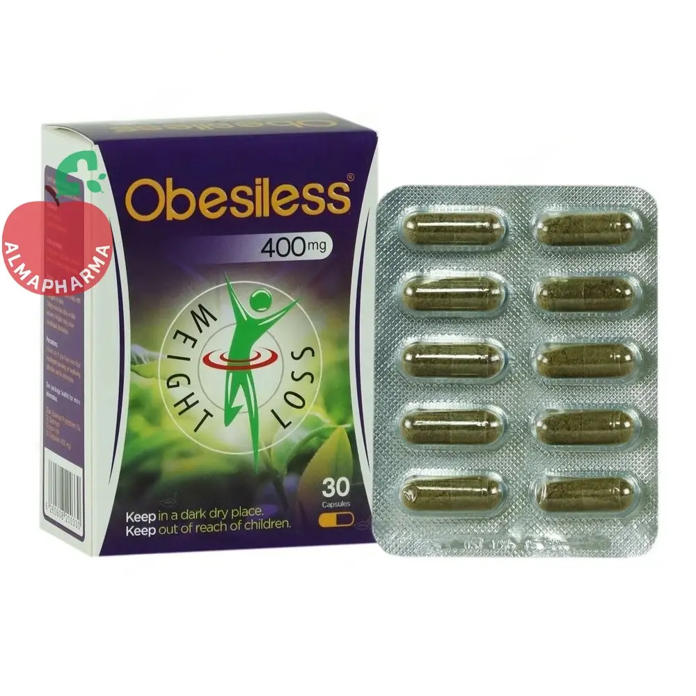 giah essence obesiless capsalmapharma نمای جلویی کپسول ابسی لس گیاه اسانس ۳۰ عددی