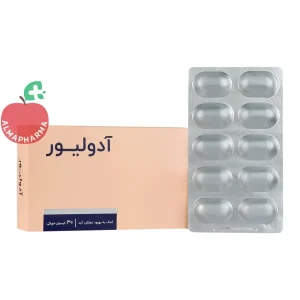 کپسول آدولیور اشبال شیمی ۳۰ عددی - جعبه ۳۰ عددی - نمای جلو