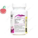 قرص هیرونیک نیکان فارمد ۳۰ عددی - نمای پشت جعبه و اطلاعات تغذیه‌ای