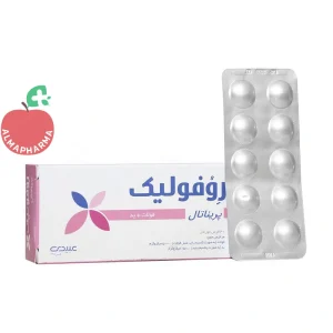 قرص روفولیک پریناتال عبیدی ۳۰ عددی - نمای جلوی جعبه