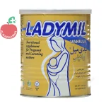 پودر لیدی میل فاسبل ۴۰۰ گرمی طعم وانیلی - قوطی ۴۰۰ گرمی - نمای جلو
