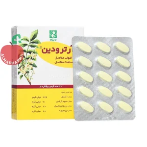 قرص آرترودین دینه ۳۰ عددی - نمای جلوی جعبه