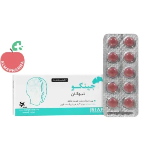 قرص تبوکان نیاک ۳۰ عددی - جعبه ۳۰ عددی - نمای جلو