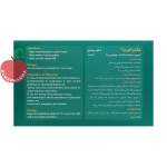 شات مگنترا فورت ۴۰۰ میلی‌گرم بی‌اس‌کی ۱۰ عددی - نمای پشت جعبه و ترکیبات محصول